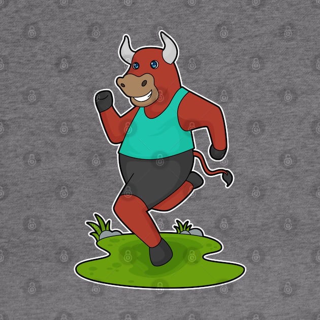 Bull Running Fitness by Markus Schnabel